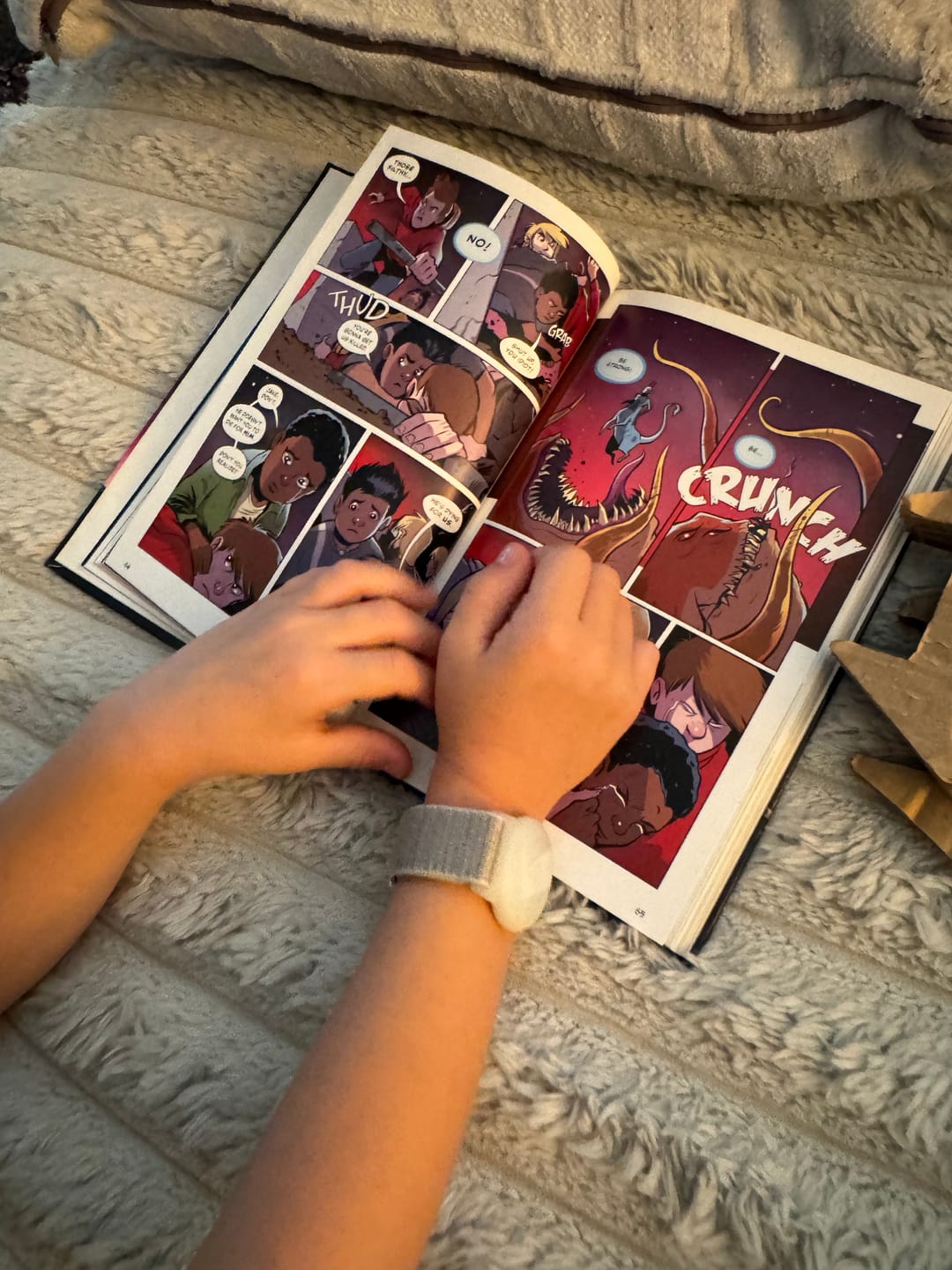 Customer photo review of Kids Band for Air Tag