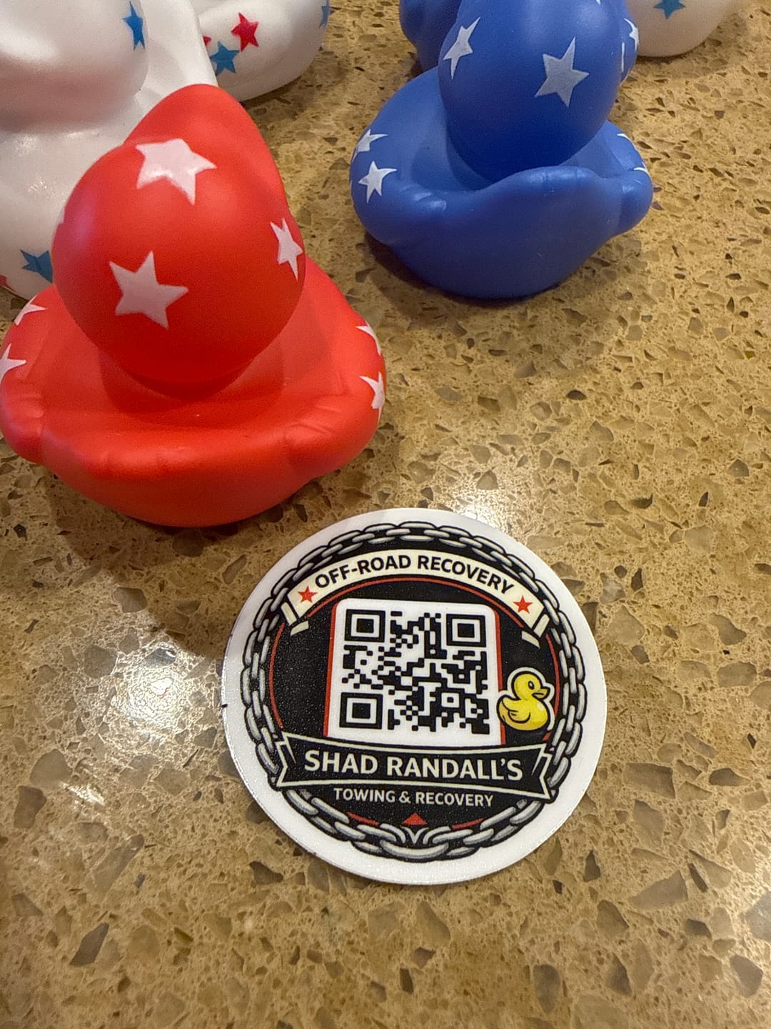 Customer photo review of Square Stickers