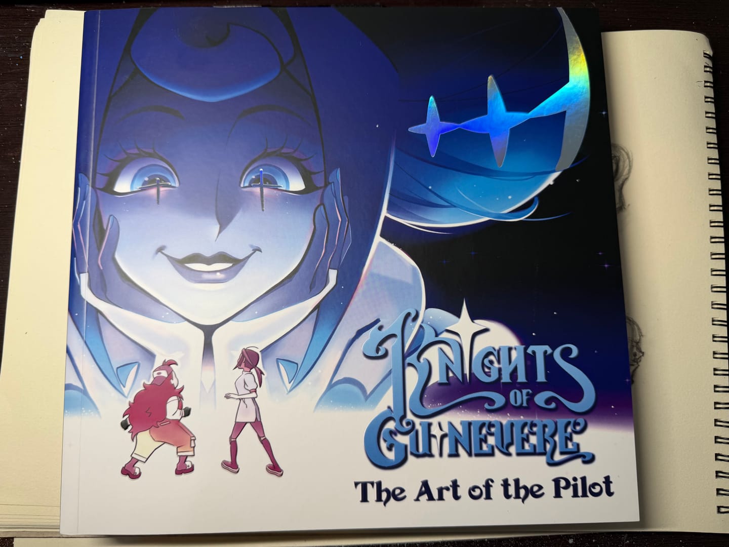 Customer photo review of Art of the Pilot Book - Knights of Guinevere