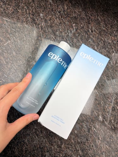 Customer photo review of eple:me HYDRA CELL BOOSTING TONER