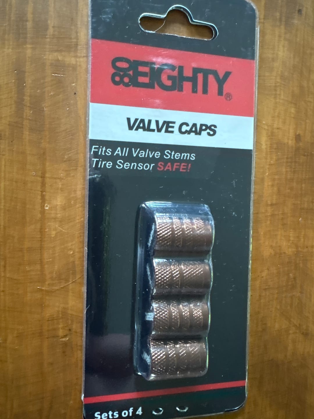 Customer photo review of 80Eighty® Bronze Valve Stem Caps