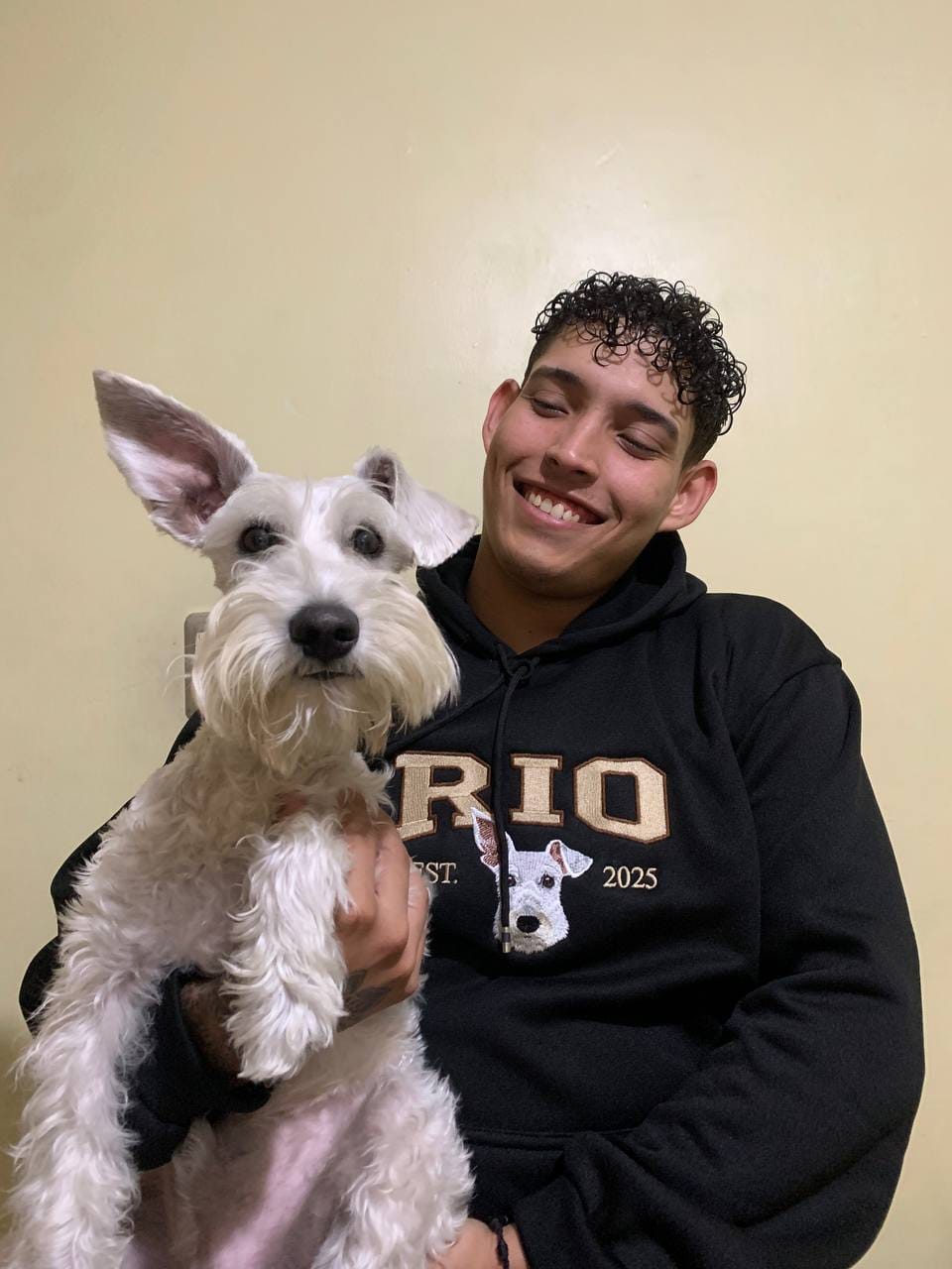 Customer photo review of Hoodie Personalizado