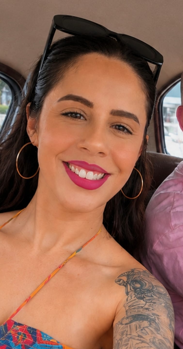Customer photo review of Blush - Loose Mineral