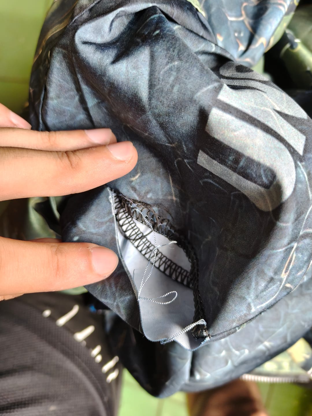 Customer photo review of Rompevientos Full Print Vanguard 117