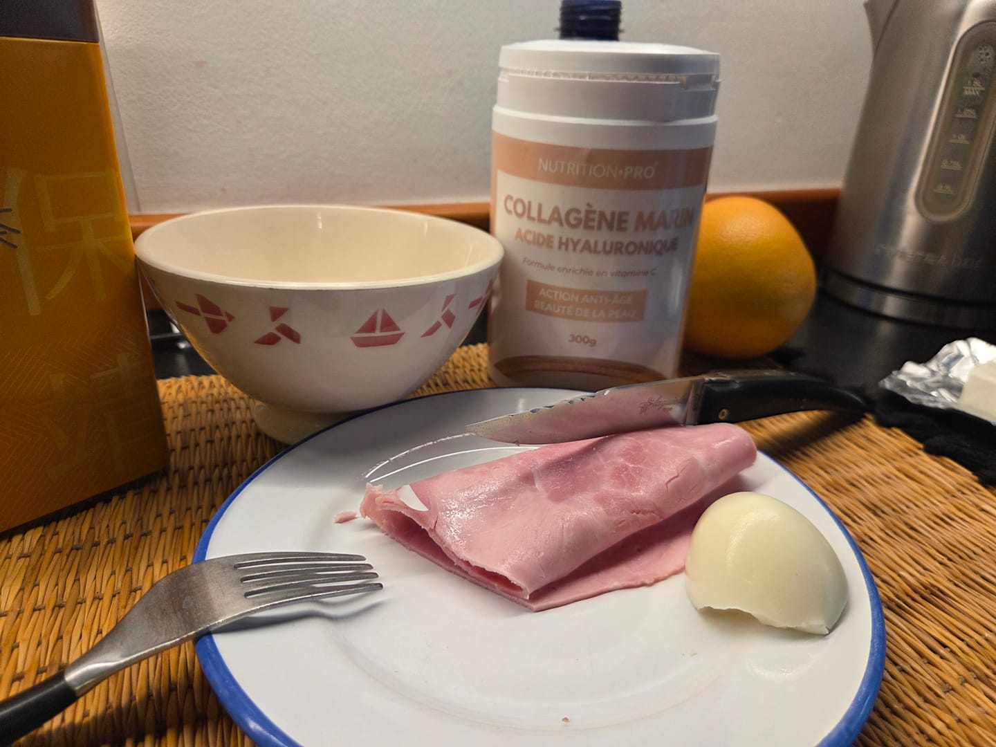 Customer photo review of COLLAGÈNE MARIN NATICOL® / ACIDE HYALURONIQUE (EN POUDRE) - 300G