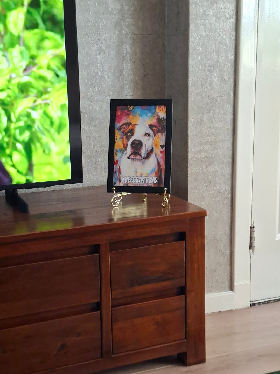 Customer photo review of Graffiti - Gepersonaliseerde Poster