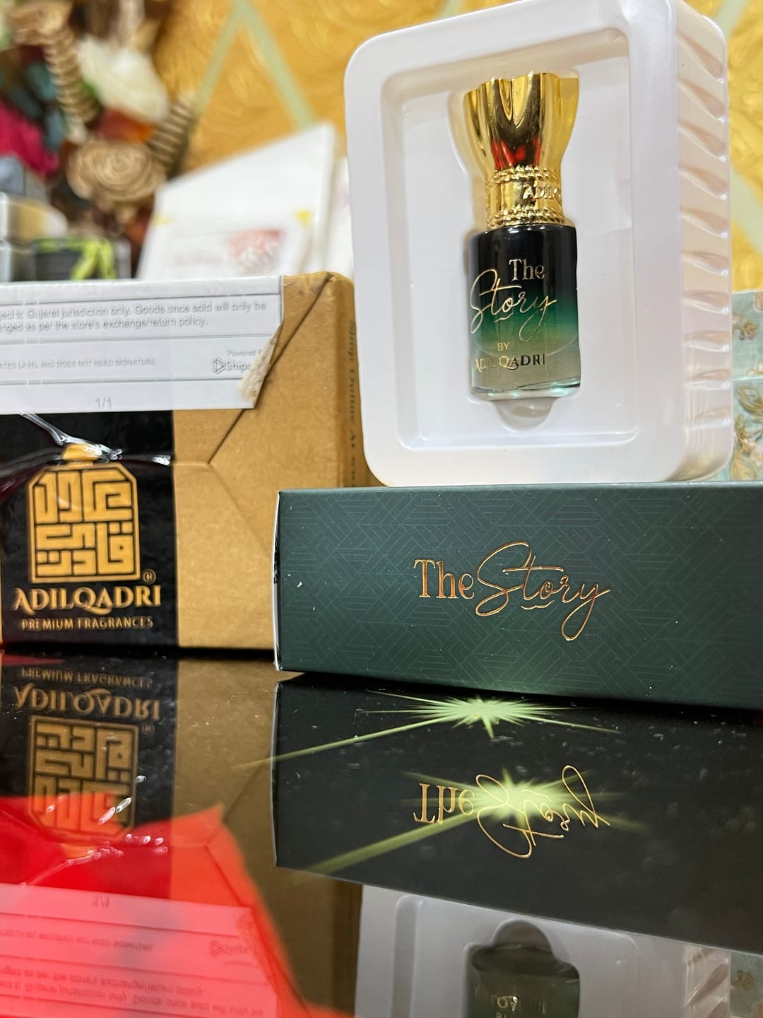 Customer photo review of The Story Luxury Attar Perfume