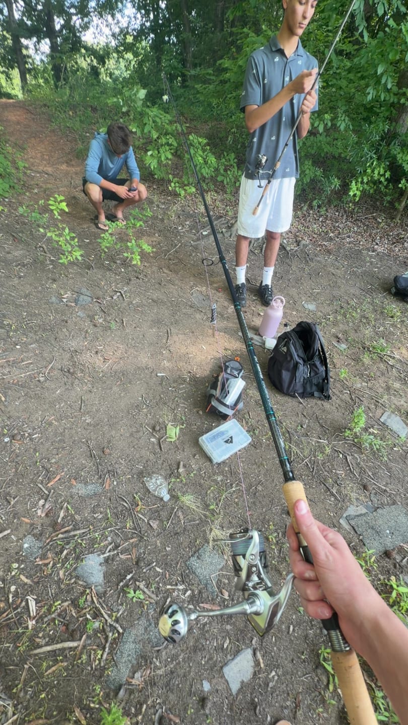 Customer photo review of Carbon Shield III Spinning Rod