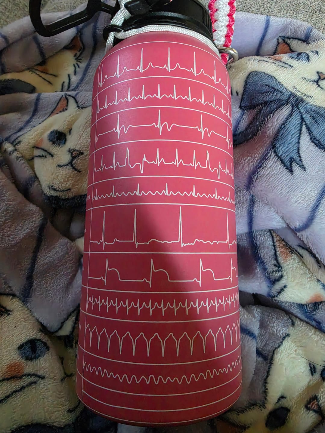 Customer photo review of EKG Water Bottle (32oz)