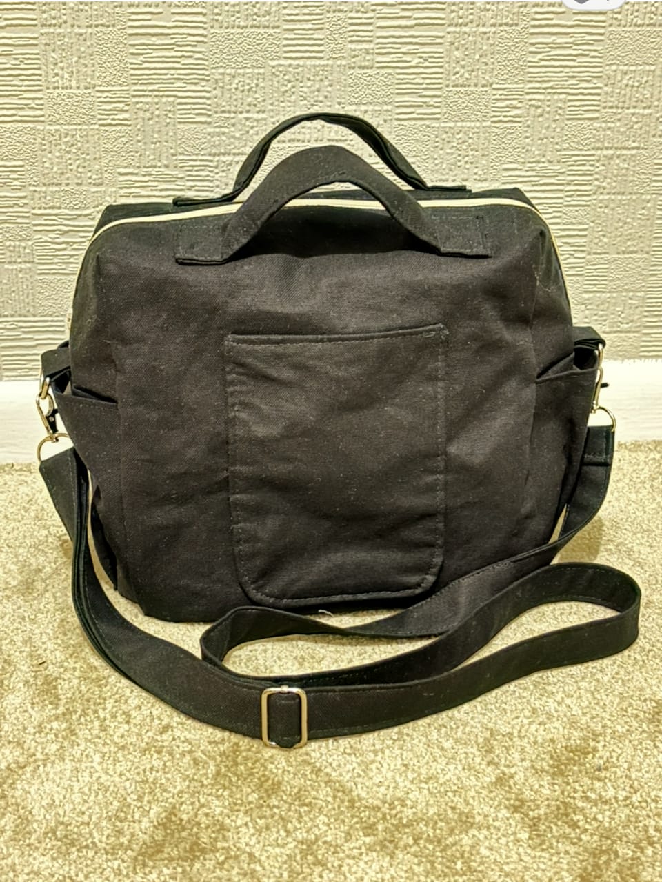 Customer photo review of Plain Soft Cotton Canvas Fabric