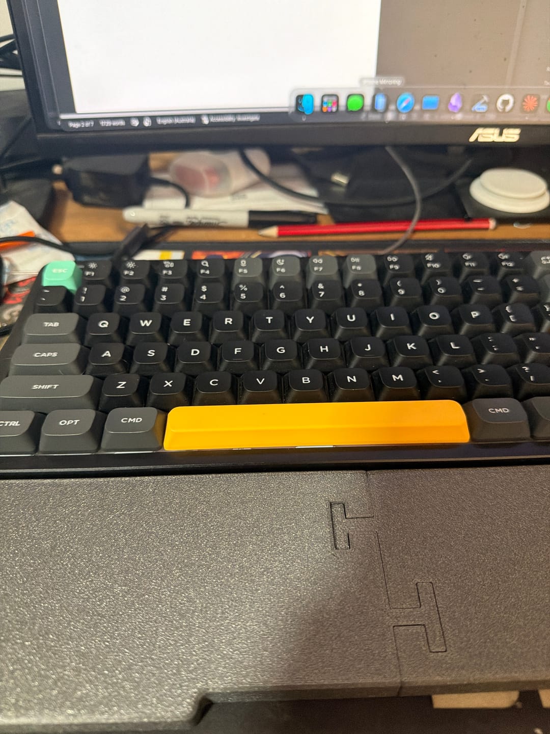 Customer photo review of NuPhy Halo75 V2 IO Series Wireless Mechanical Keyboard