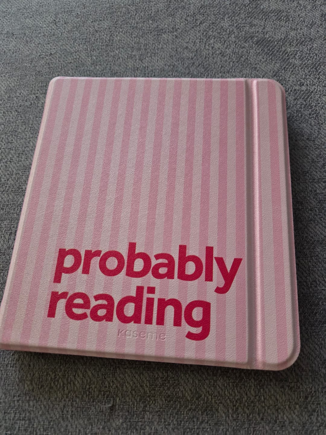 Customer photo review of Probably Reading E-Reader Case