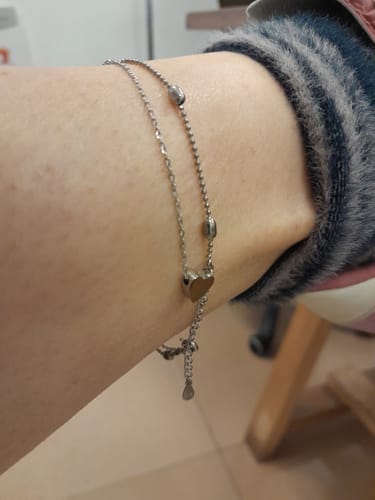 Customer photo review of Tobillera Love