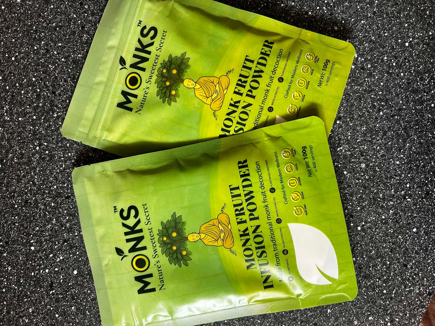 Customer photo review of MonkFruit Sweetener