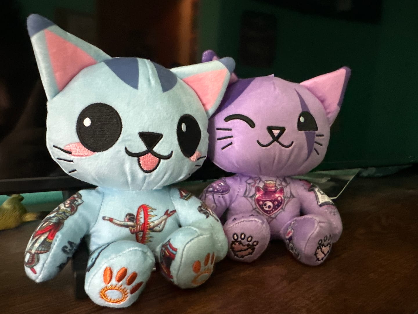 Customer photo review of Cattoos Plush Pendant Blind Box