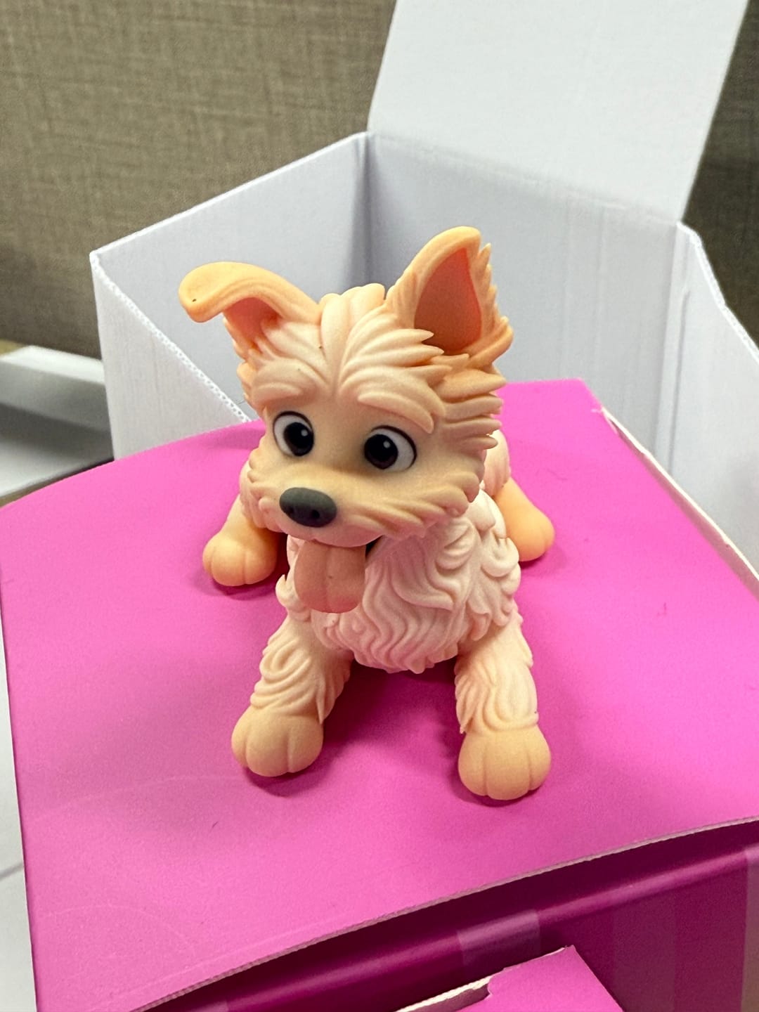 Customer photo review of Custom Pet Figurine from Photo - 3D Dog & Cat Keepsake