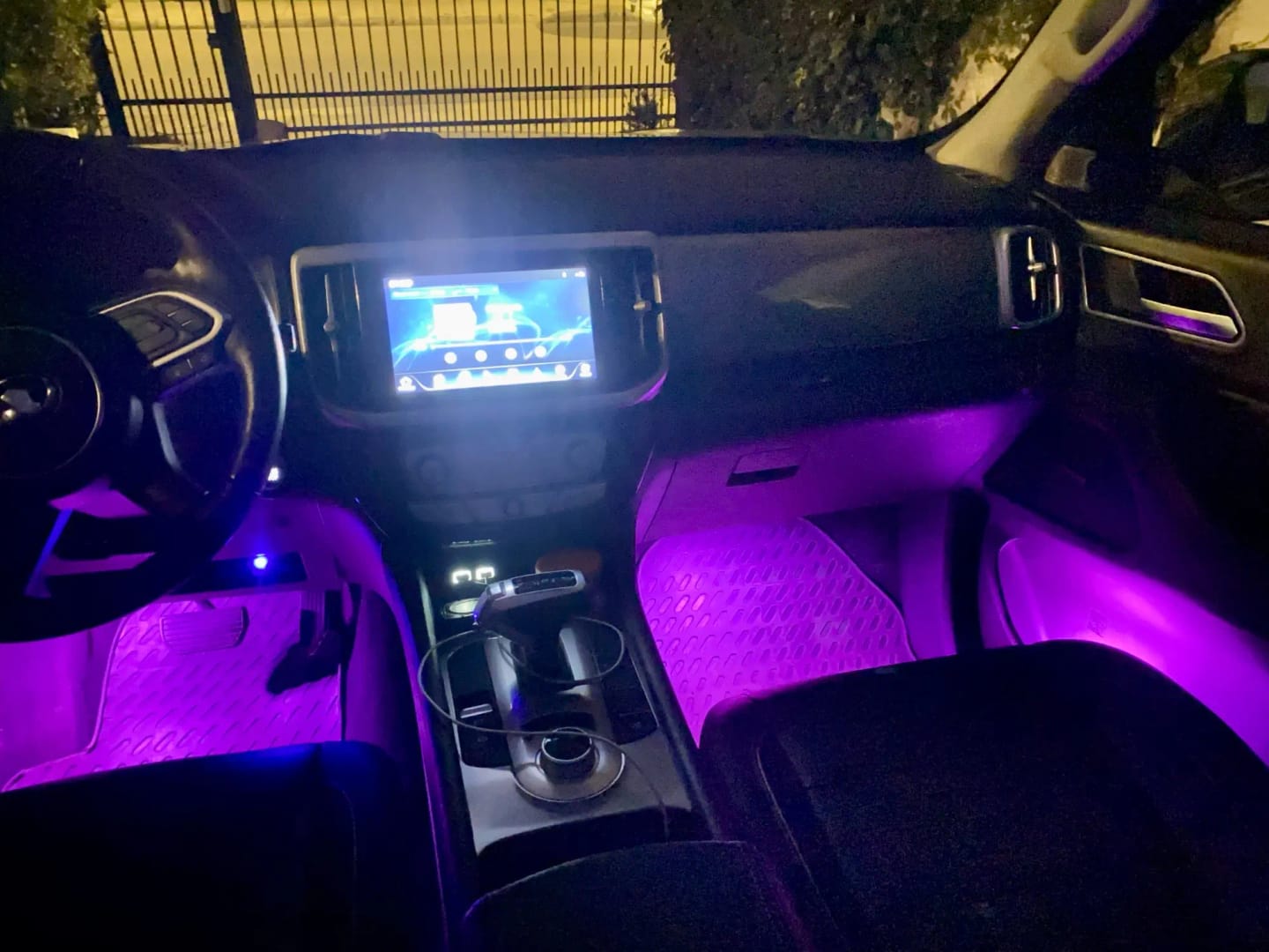 Customer photo review of Kit Premium Iluminación Ambiental LED RGB