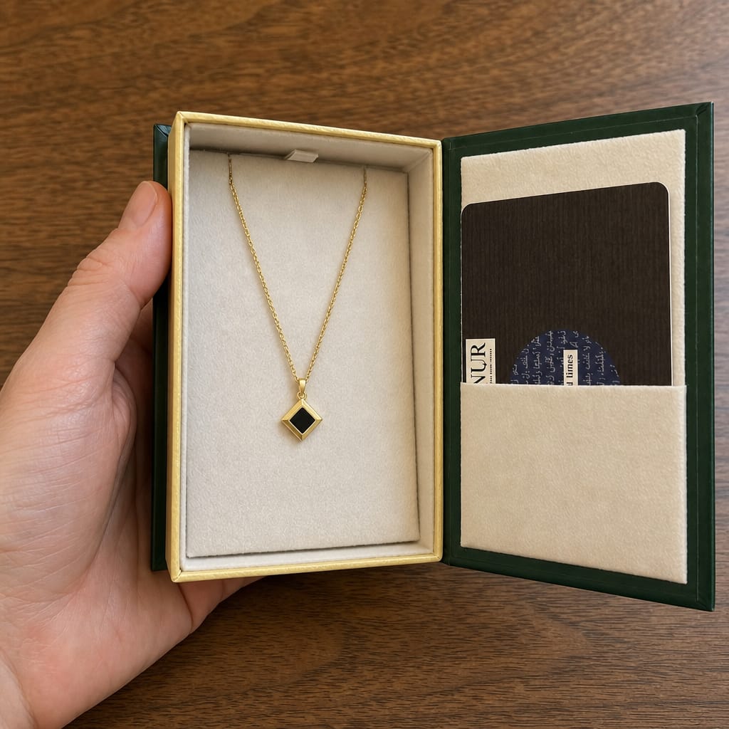 Customer photo review of Ikhlas Necklace