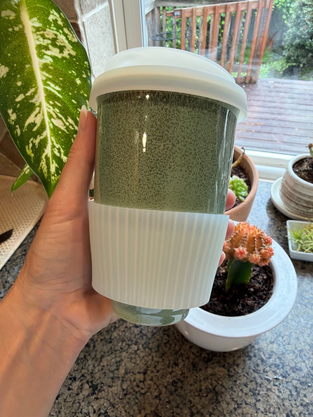 Customer photo review of Emerald Cup 12oz
