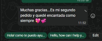 Customer photo review of Kit de regalo