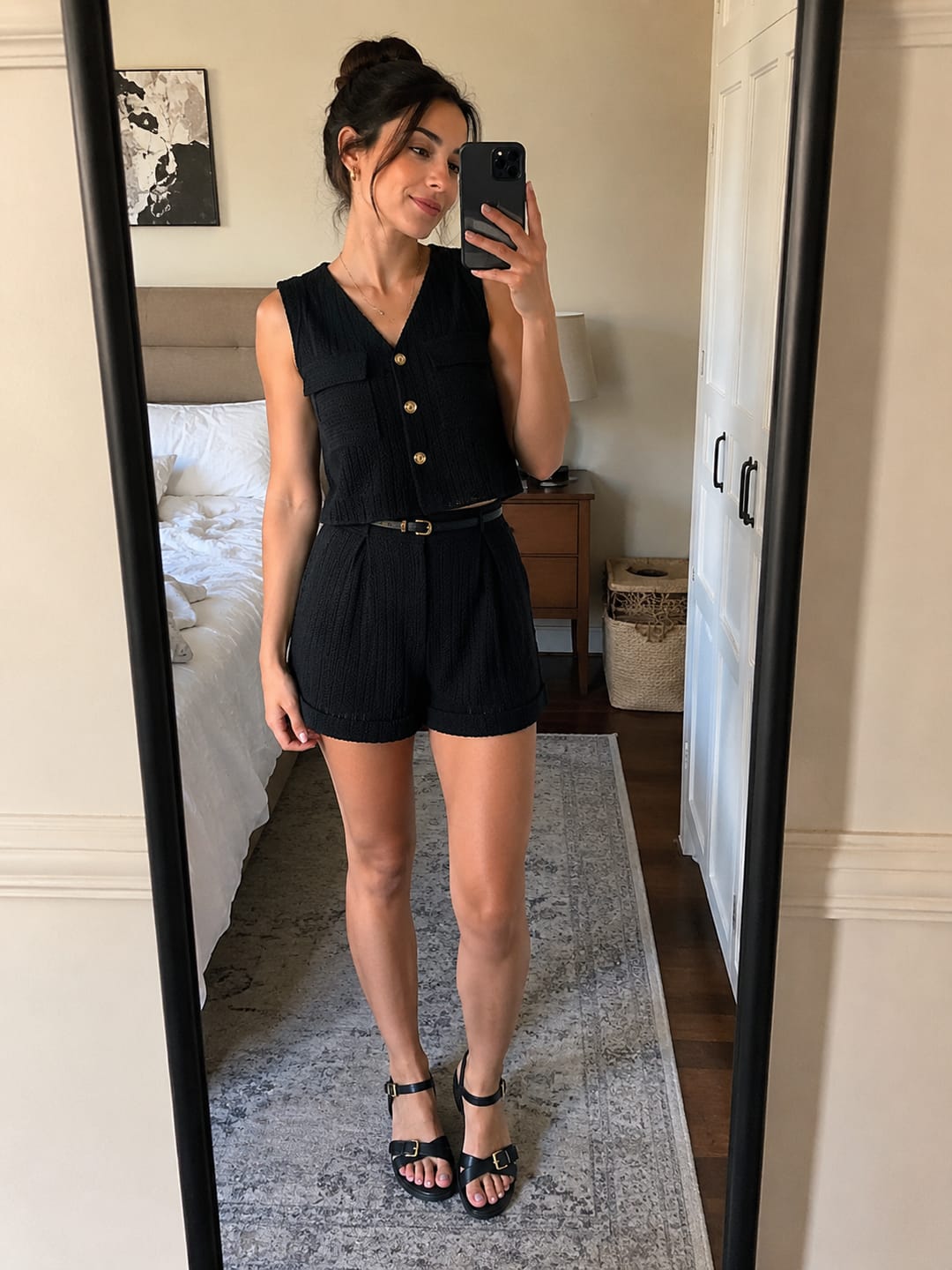 Customer photo review of Kadın Yeni Model Pantolonlu İkili Takım
