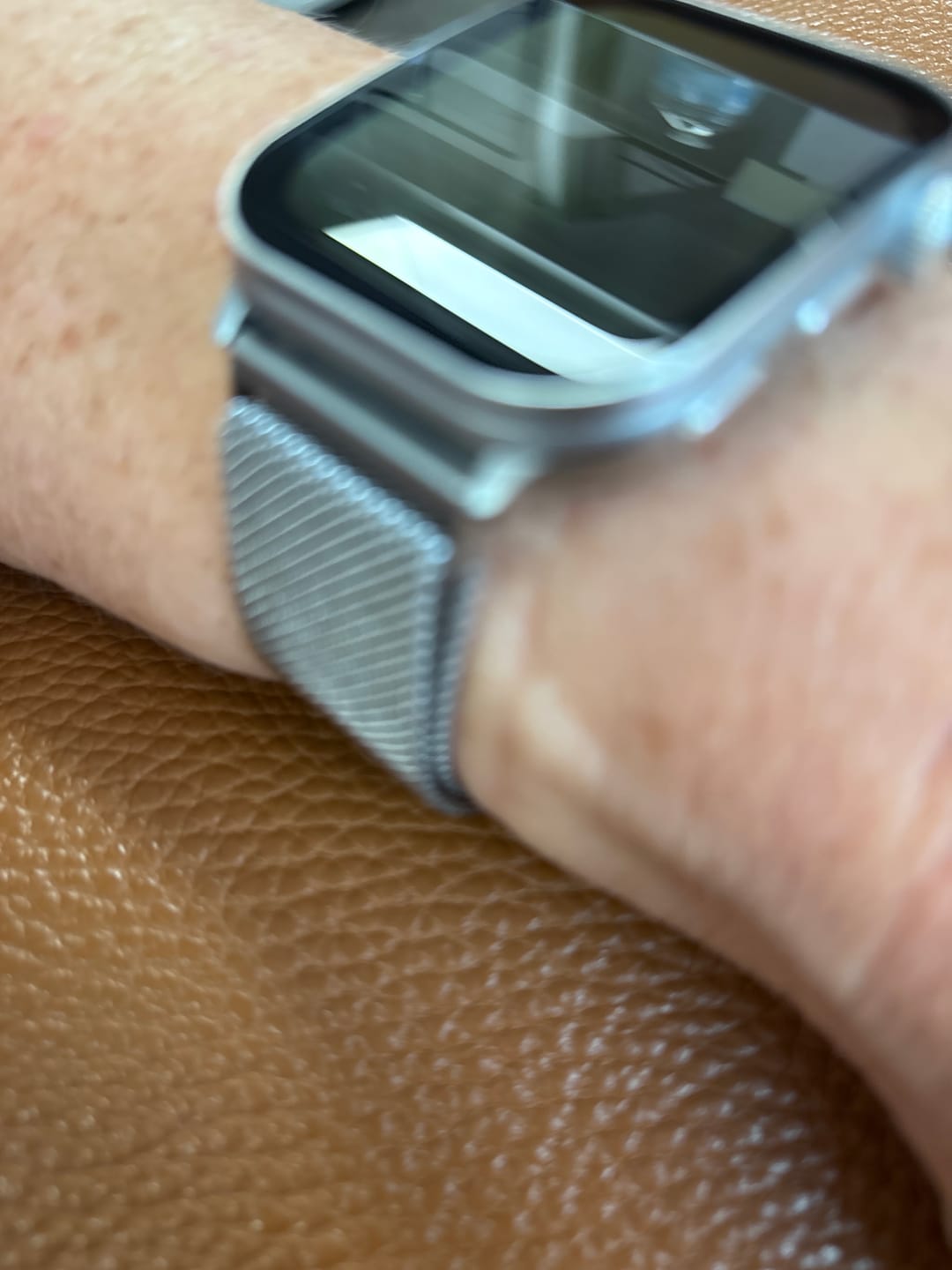 Customer photo review of Silver Milanese Loop