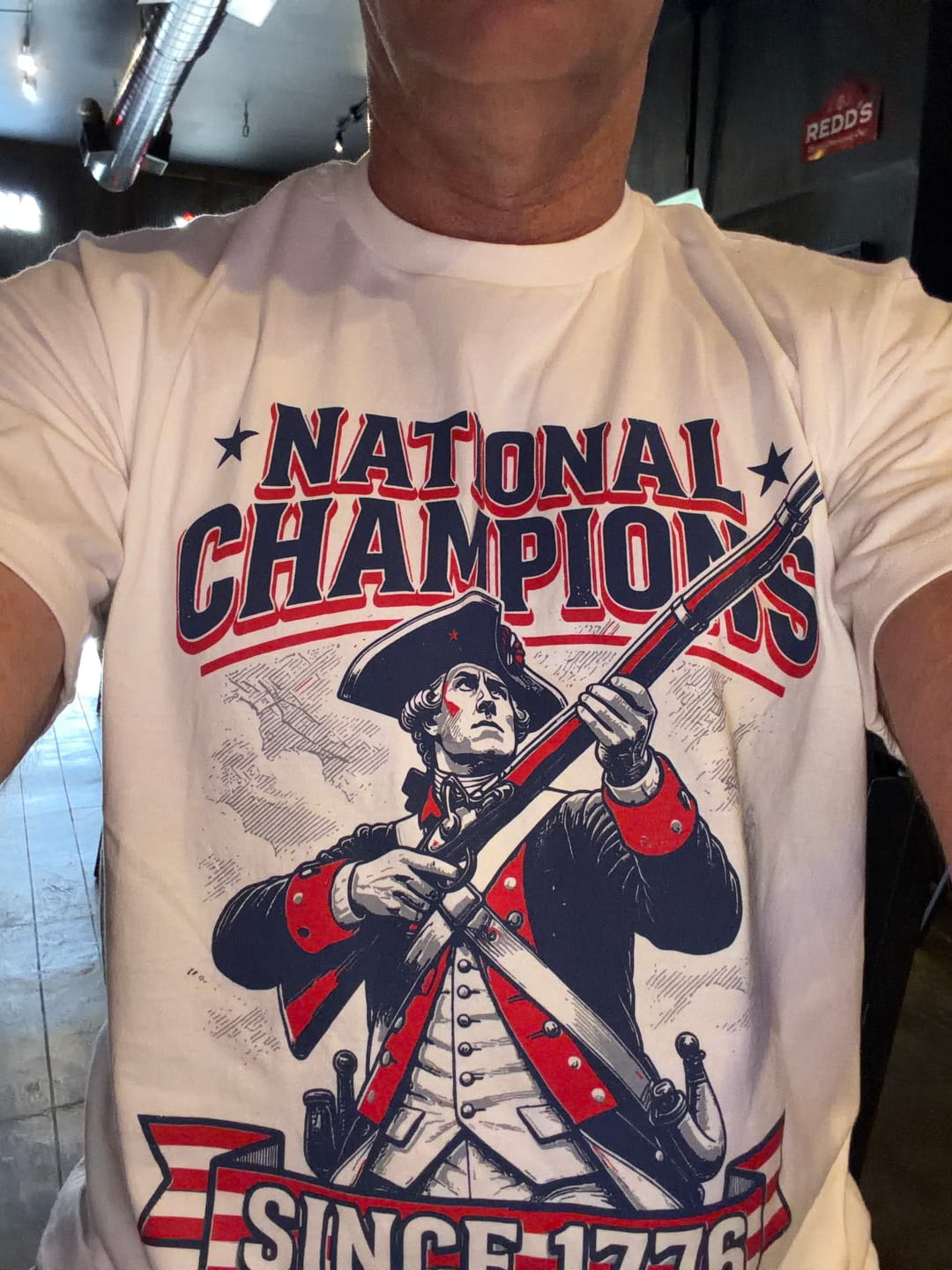 Customer photo review of National Champions T-shirt