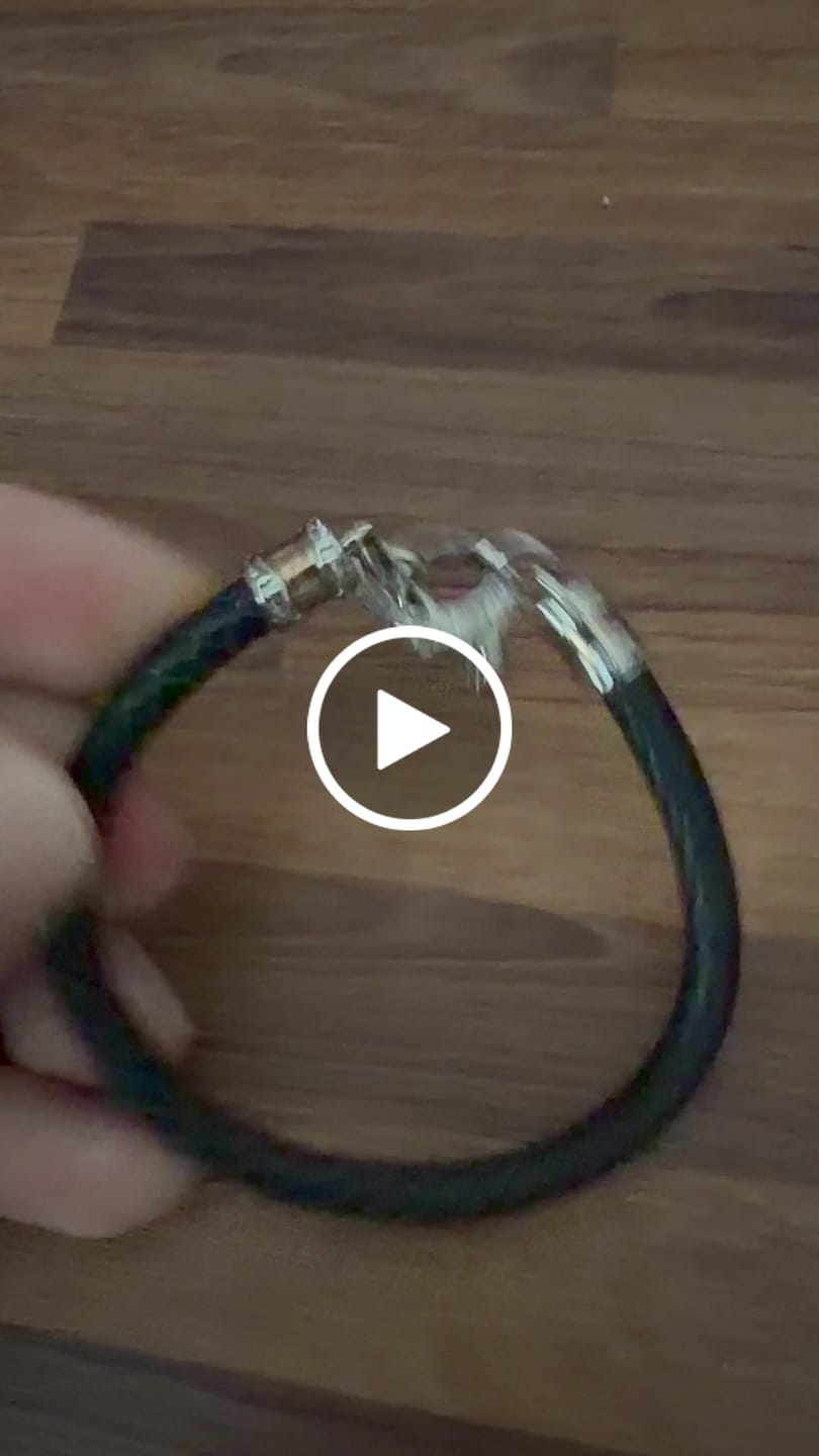 Customer video review of Leather Bracelet - DREAMWEAVER