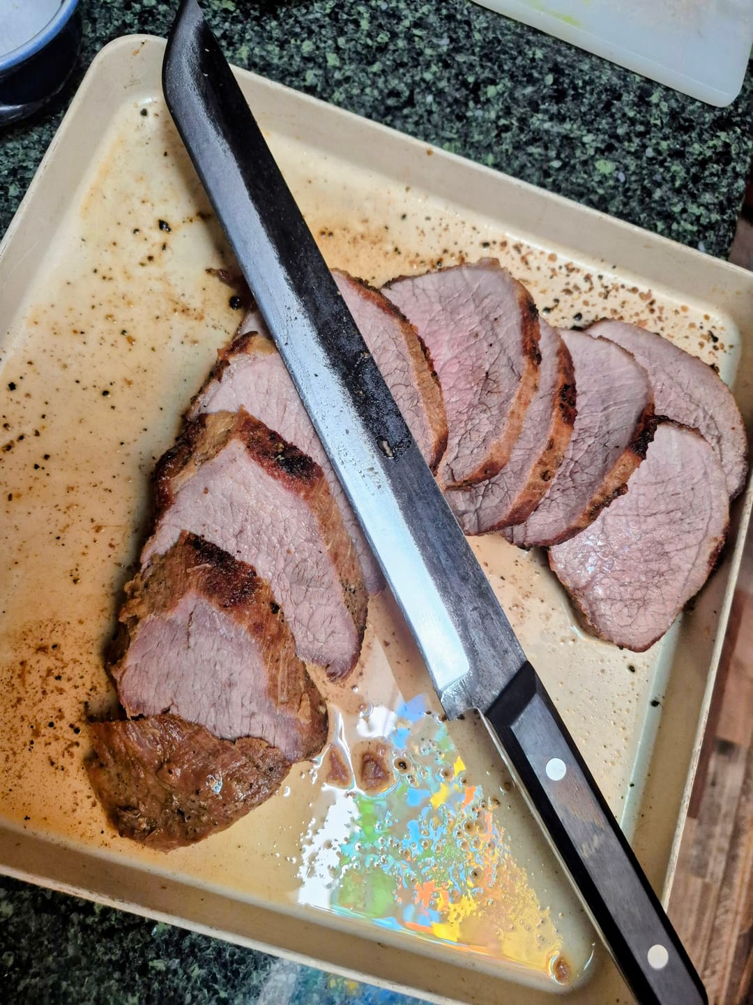 Customer photo review of Ronin 11" Slicing Knife