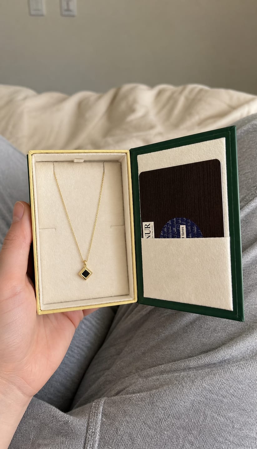 Customer photo review of Ikhlas Necklace