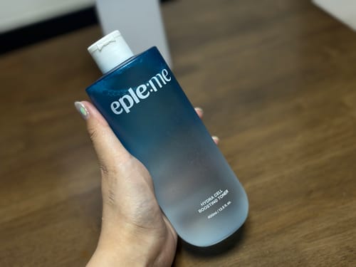 Customer photo review of eple:me HYDRA CELL BOOSTING TONER