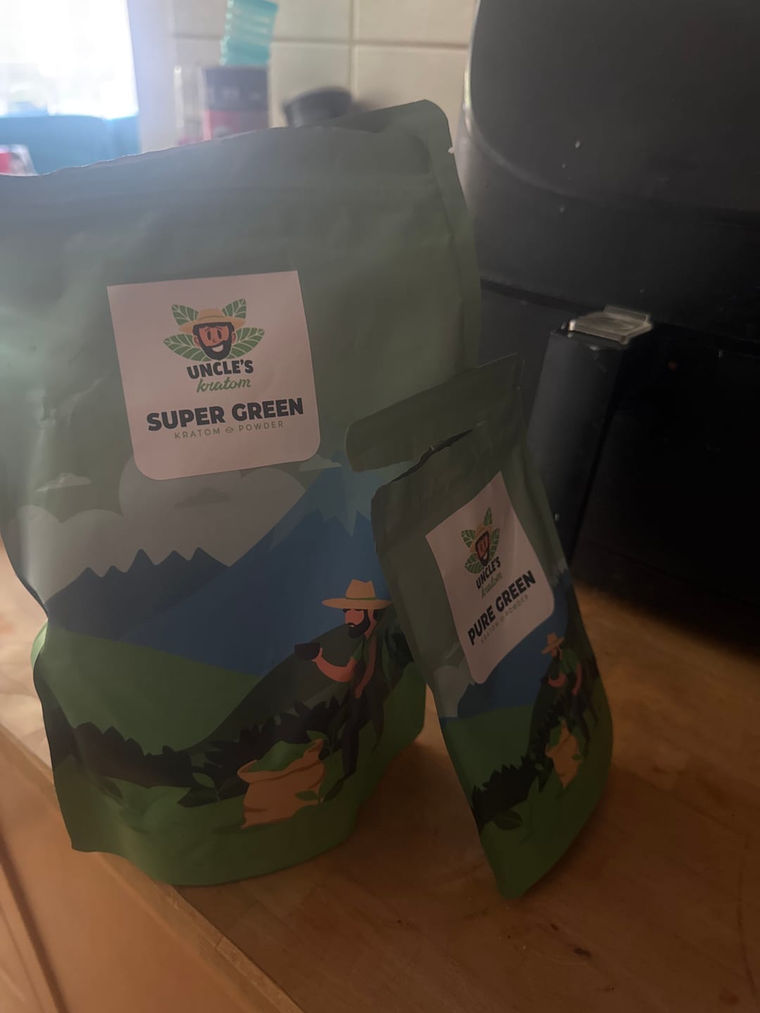 Customer photo review of Kratom - Pure Green