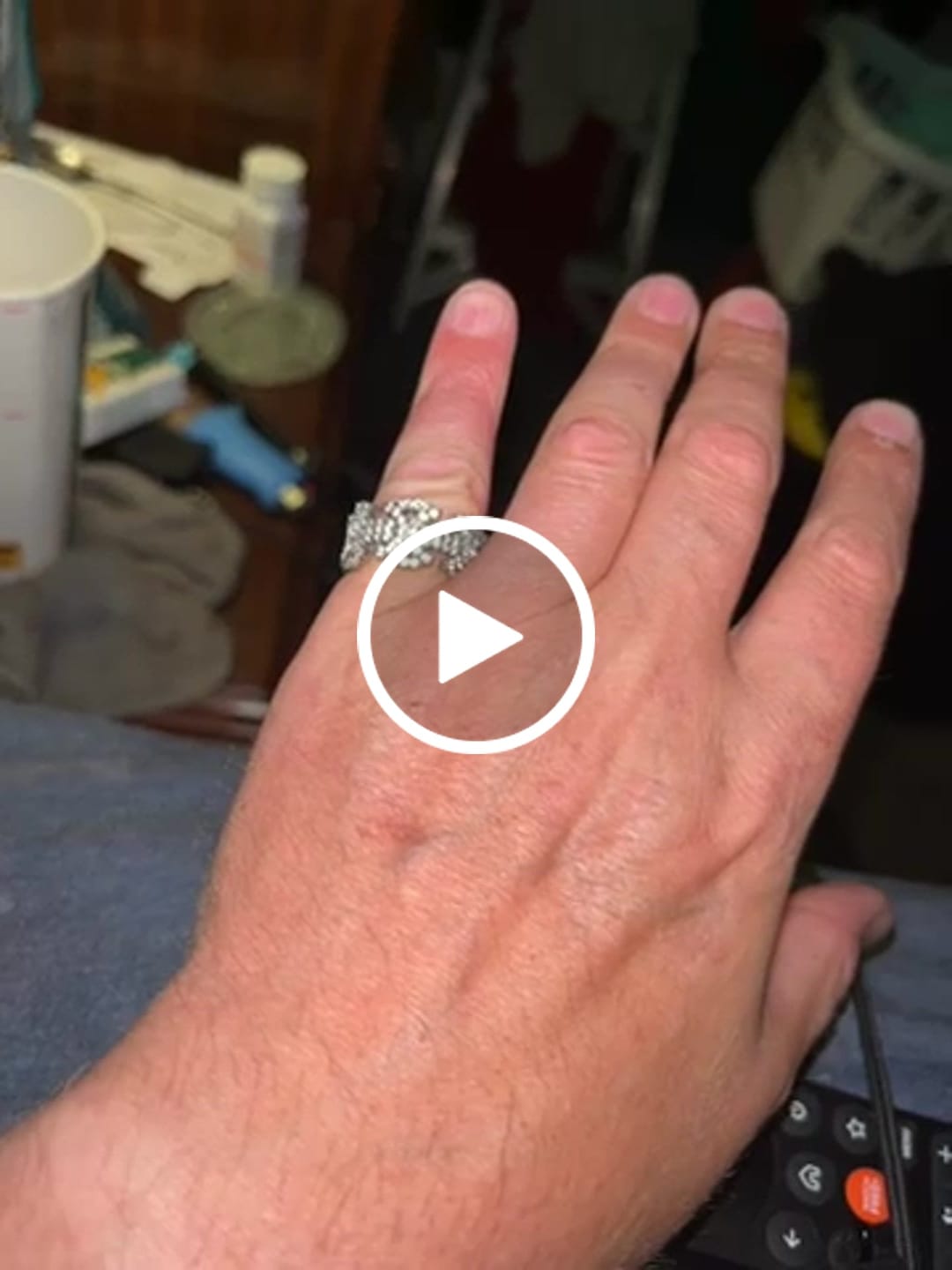 Customer video review of 10mm Byzantine Ring