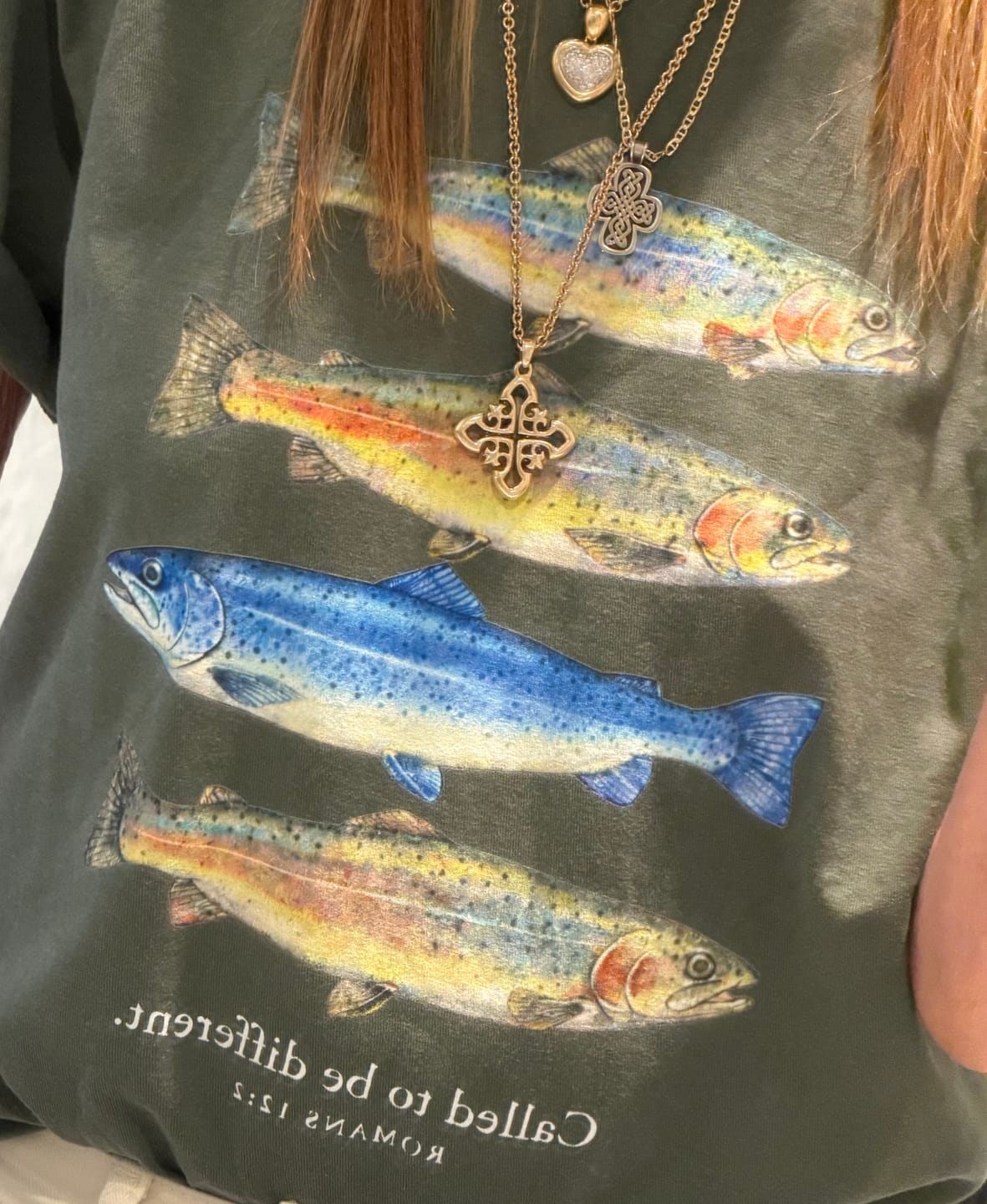 Customer photo review of Be Different T-Shirt
