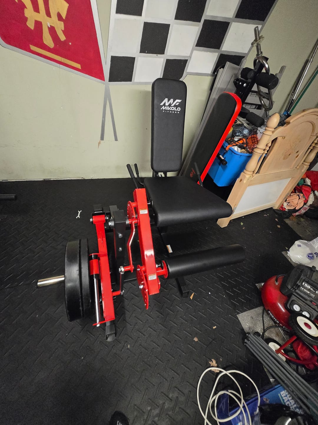 Customer photo review of NOVA™ Leg Extension and Prone Leg Curl Machine