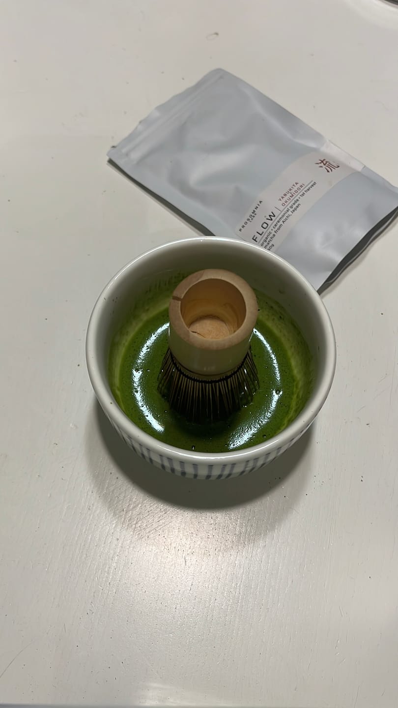 Customer photo review of FLOW™ Signature Matcha