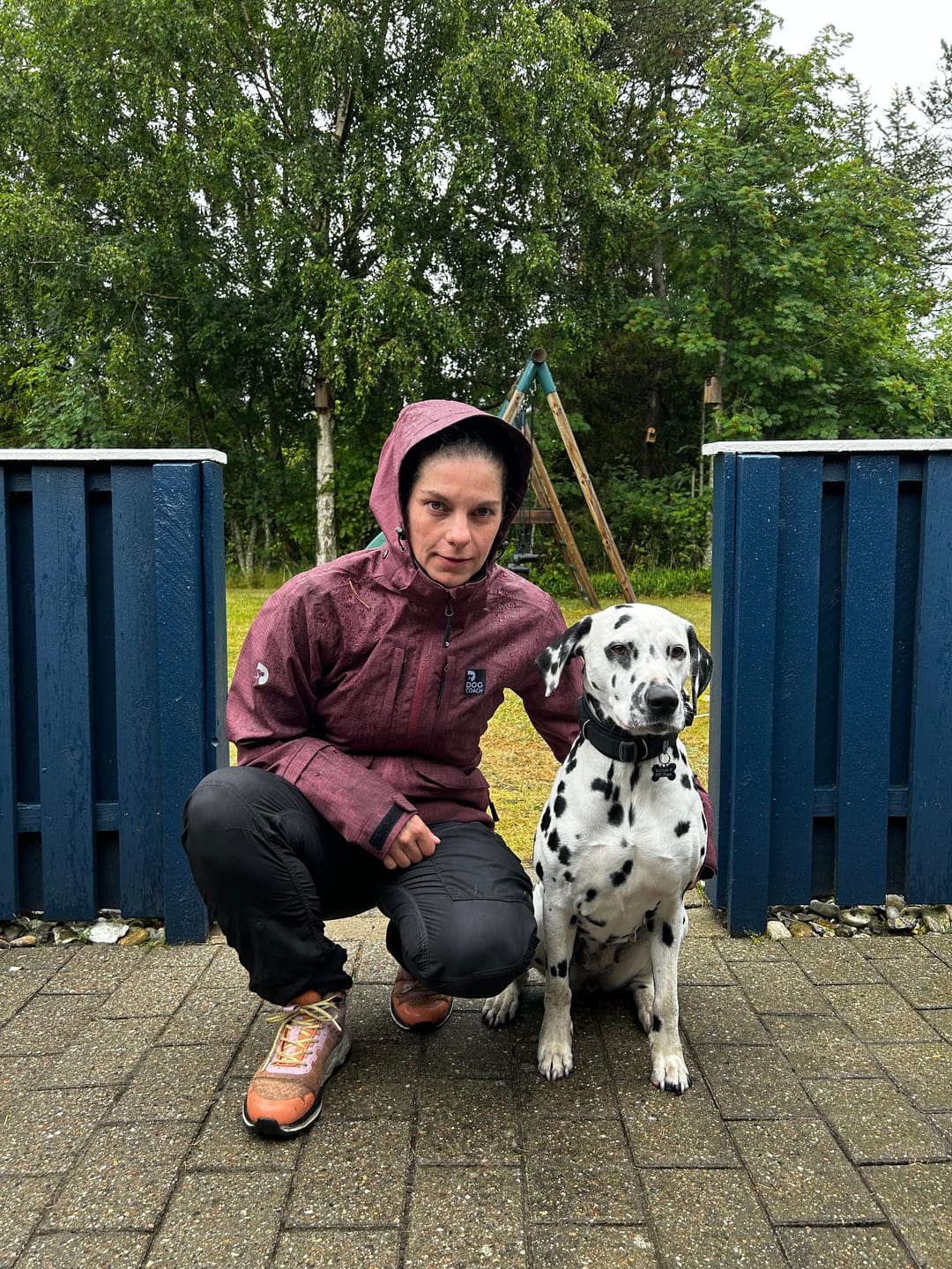 Customer photo review of Pack&Carry Shell Jacket 2.0 | Rosewood | Bertha