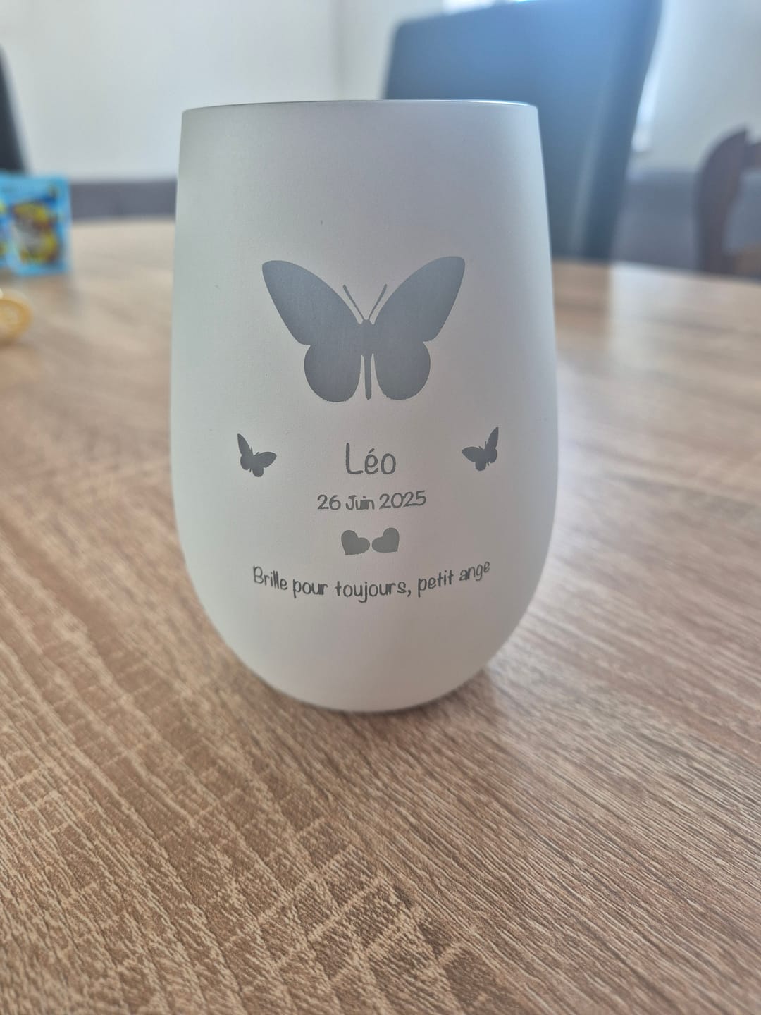 Customer photo review of Tu nous manques... - Deuil-Photophore