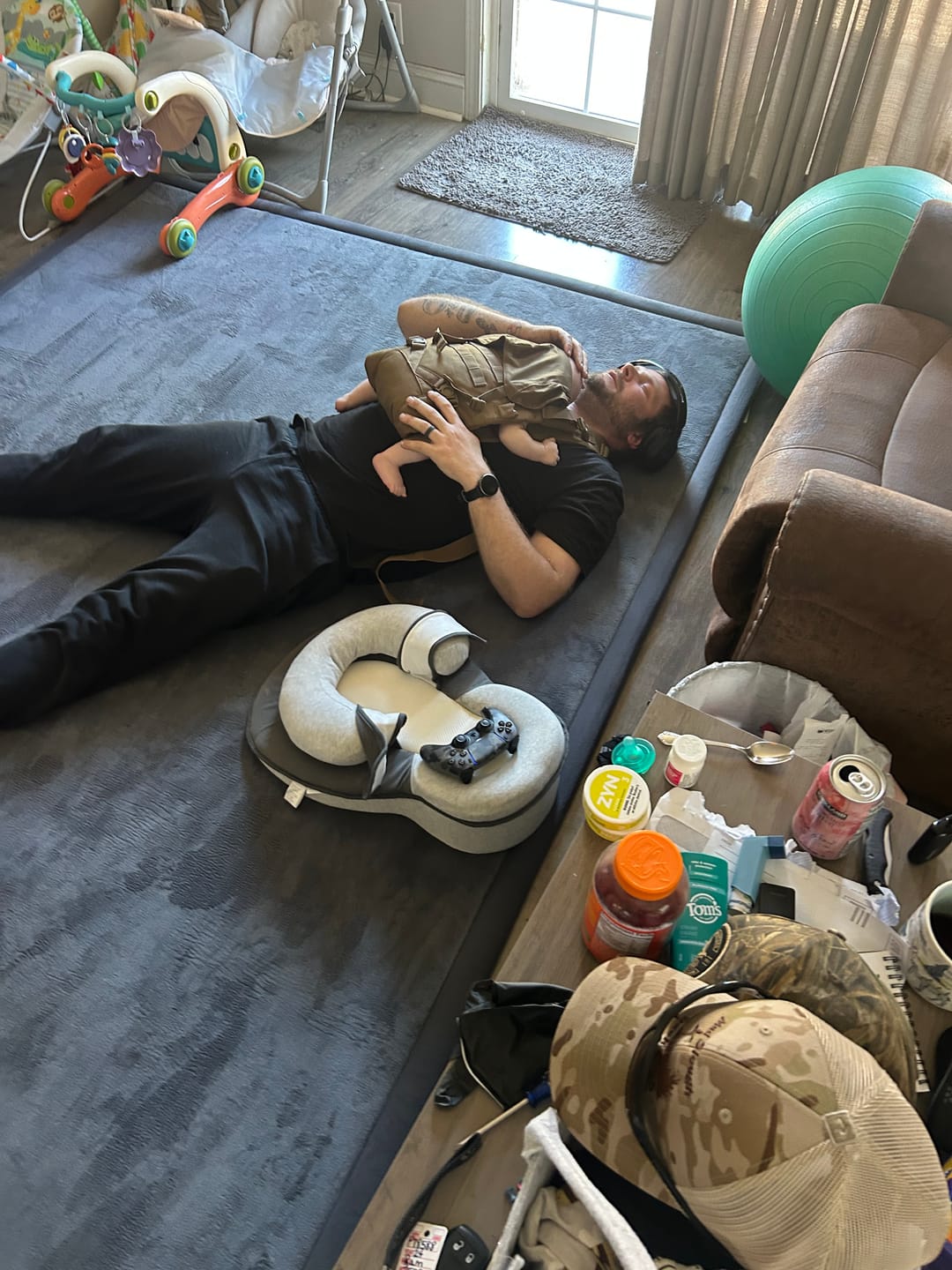 Customer photo review of Relax Mat - 1.4" Thick Soft Foam Play Mat