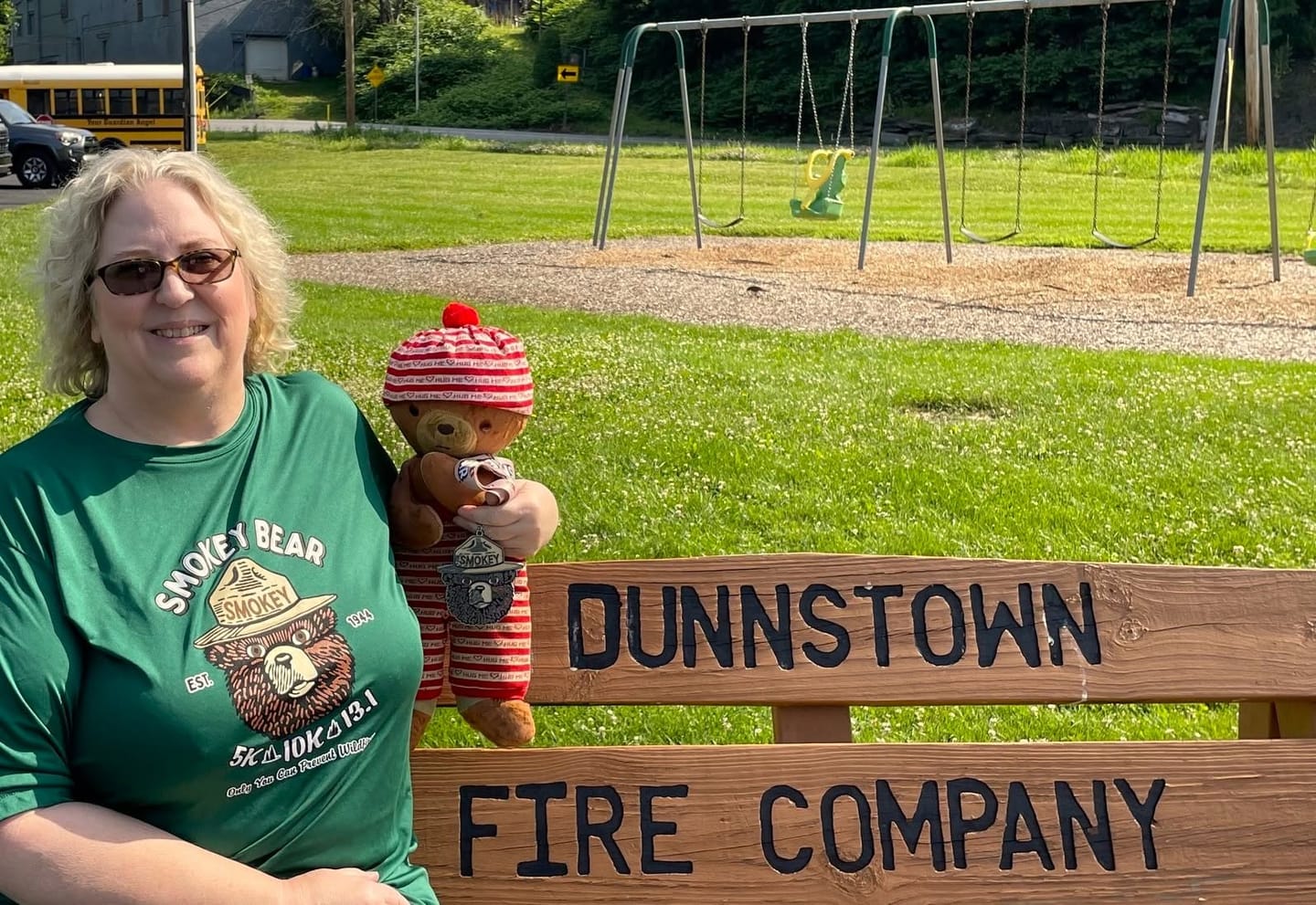Customer photo review of Smokey Bear 5K/10K/13.1