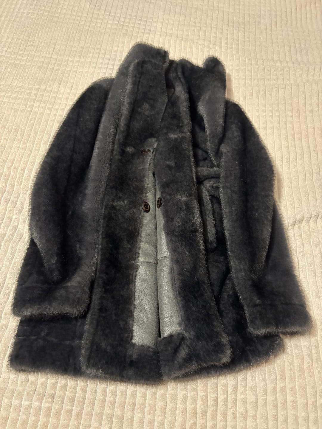 Customer photo review of BILSON™ Çift Taraflı Vizon Kaban