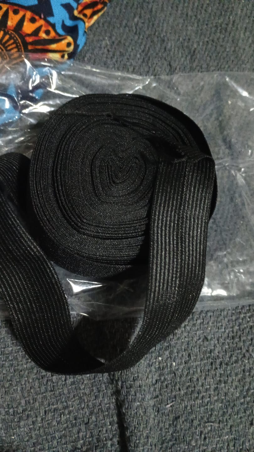 Customer photo review of BONEON 25MM C/VINCO COR PRETO 10 METROS