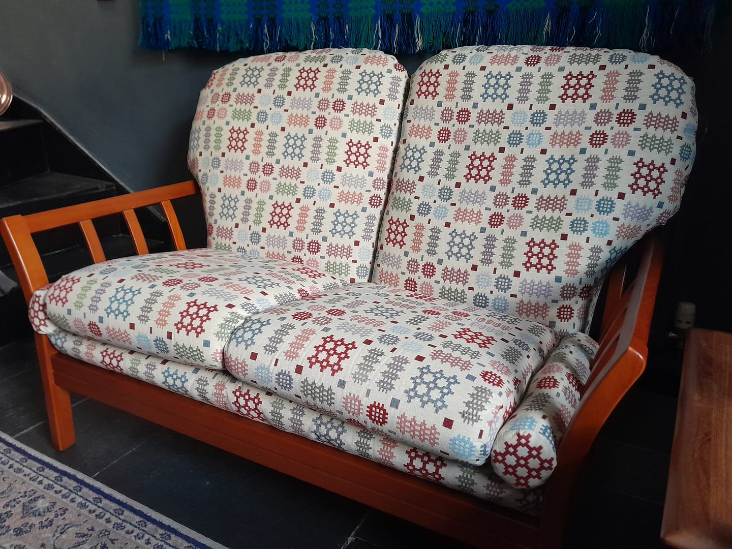 Customer photo review of Welsh Blanket Tapestry Fabric