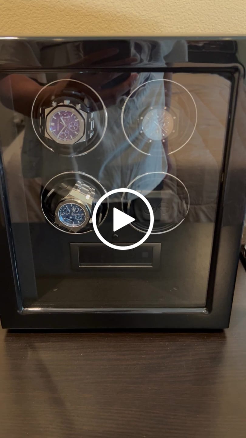 Customer video review of Opulent - Remote Controlled High-End Watch Winder