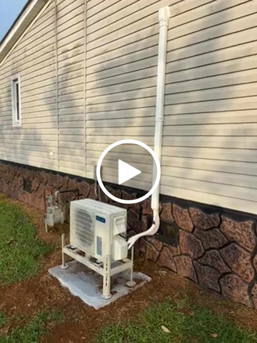 Customer video review of DELLA Mini Split Line Set Cover with Flexible Duct