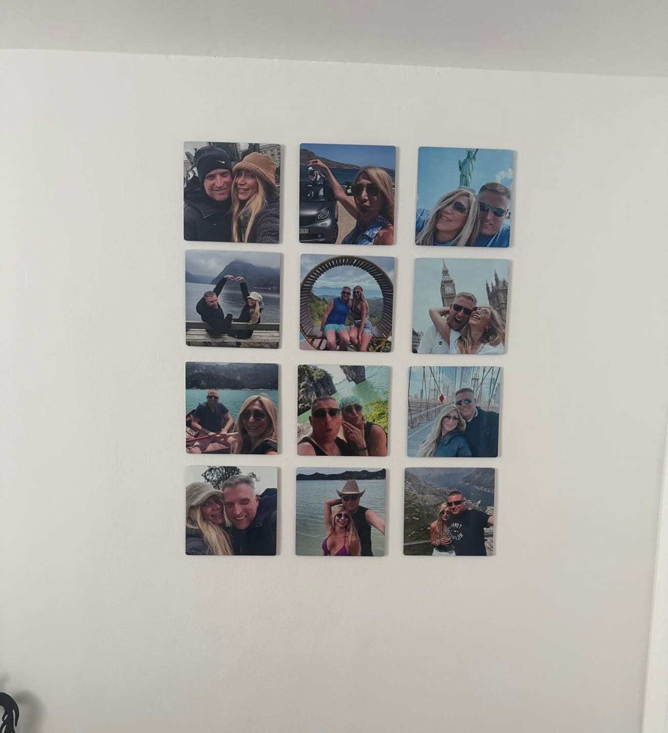 Customer photo review of 2. Metal Photo Tiles