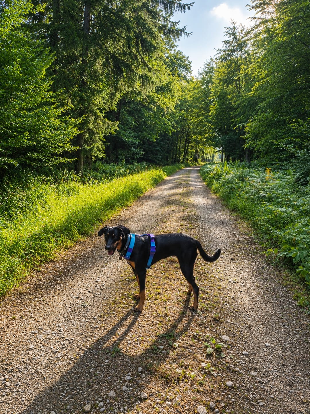 Customer photo review of Comfort Control No-Pull Dog Harness and Multipurpose Leash Sets