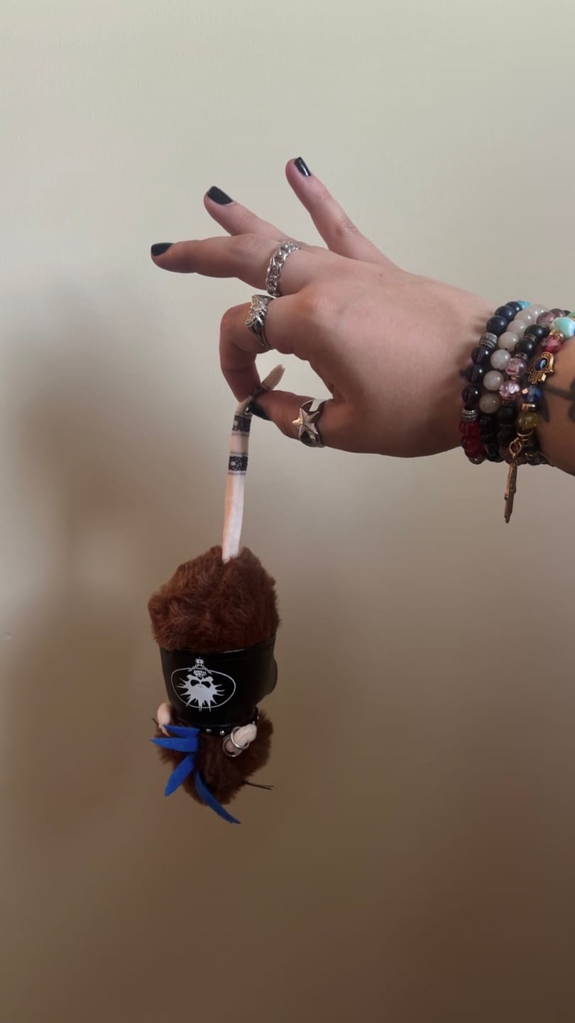Customer photo review of PUNK RAT PLUSHIES
