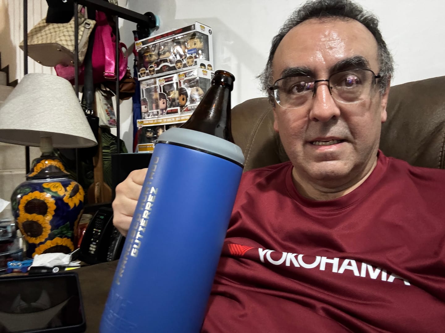Customer photo review of Master Holder Porta Caguamon | Termo 1.18 L