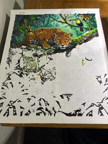 Customer photo review of Emerald Canopy Jaguar (80 Colors)